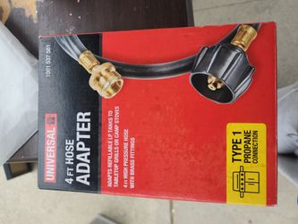 Adapter hose for propane
