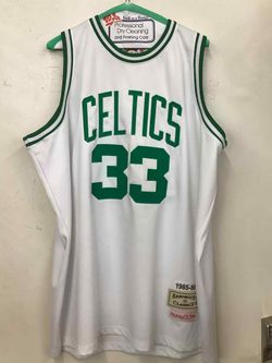 Celtics #33 Bird Stitched Jersey Size: XL 