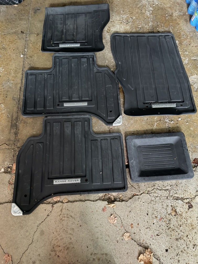 Range Rover L405 OEM ALL WEATHER FLOOT MATS