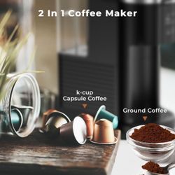 Auseo single serve coffee maker