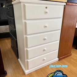 White Dresser With Lock Chest New Cajonera Comoda 