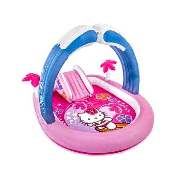 Hello Kitty Play Center Inflatable Kids Set & Swimming Pool