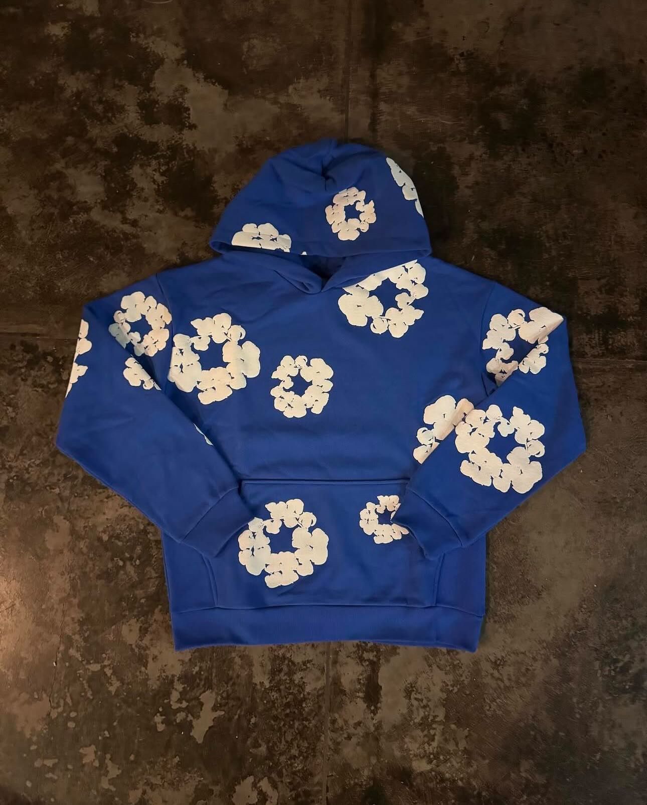 Denim Tear And Spider Hoodies