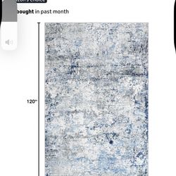 Area Rug 8x10 New $45