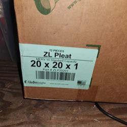 12 Merv ZL Pleat Air conditioning Filters