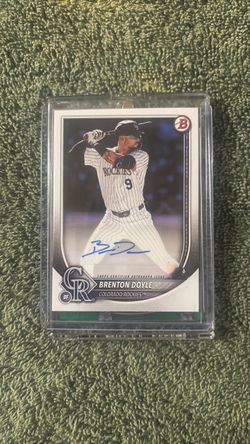 Brenton Doyle Bowman Certified Autograph Baseball Card