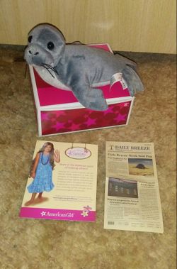 New in Box Retired American Girl Doll of the Year 2011 Kanani Akina Monk Seal!