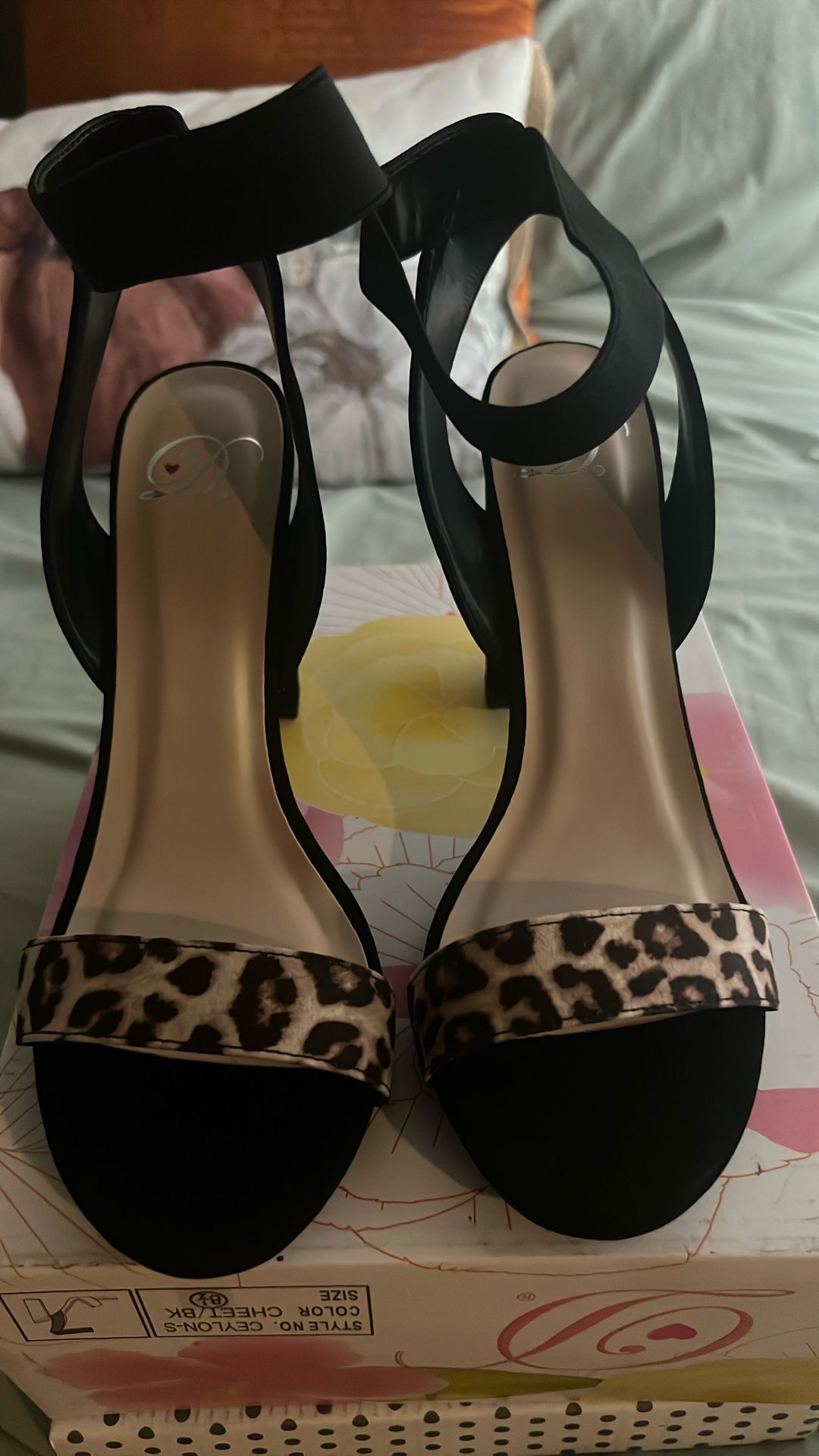 Cheetah Print Heels