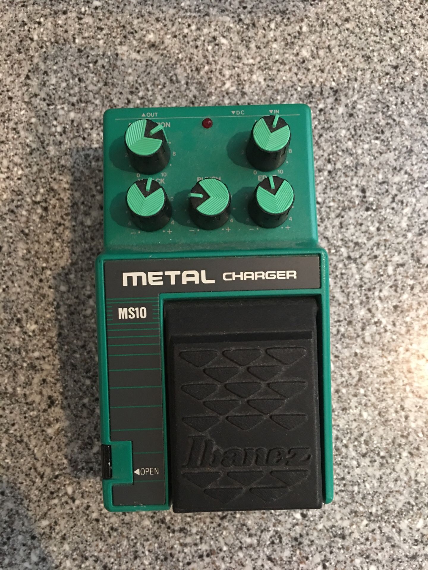Ibanez metal charger MS 10 guitar pedal