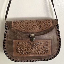 Mexican leather purse 