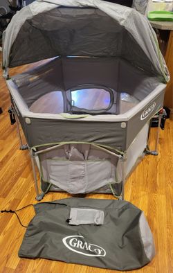 Graco Pack 'n Play Sport Outdoor Playard with Domed Canopy with UV Protection, Parkside