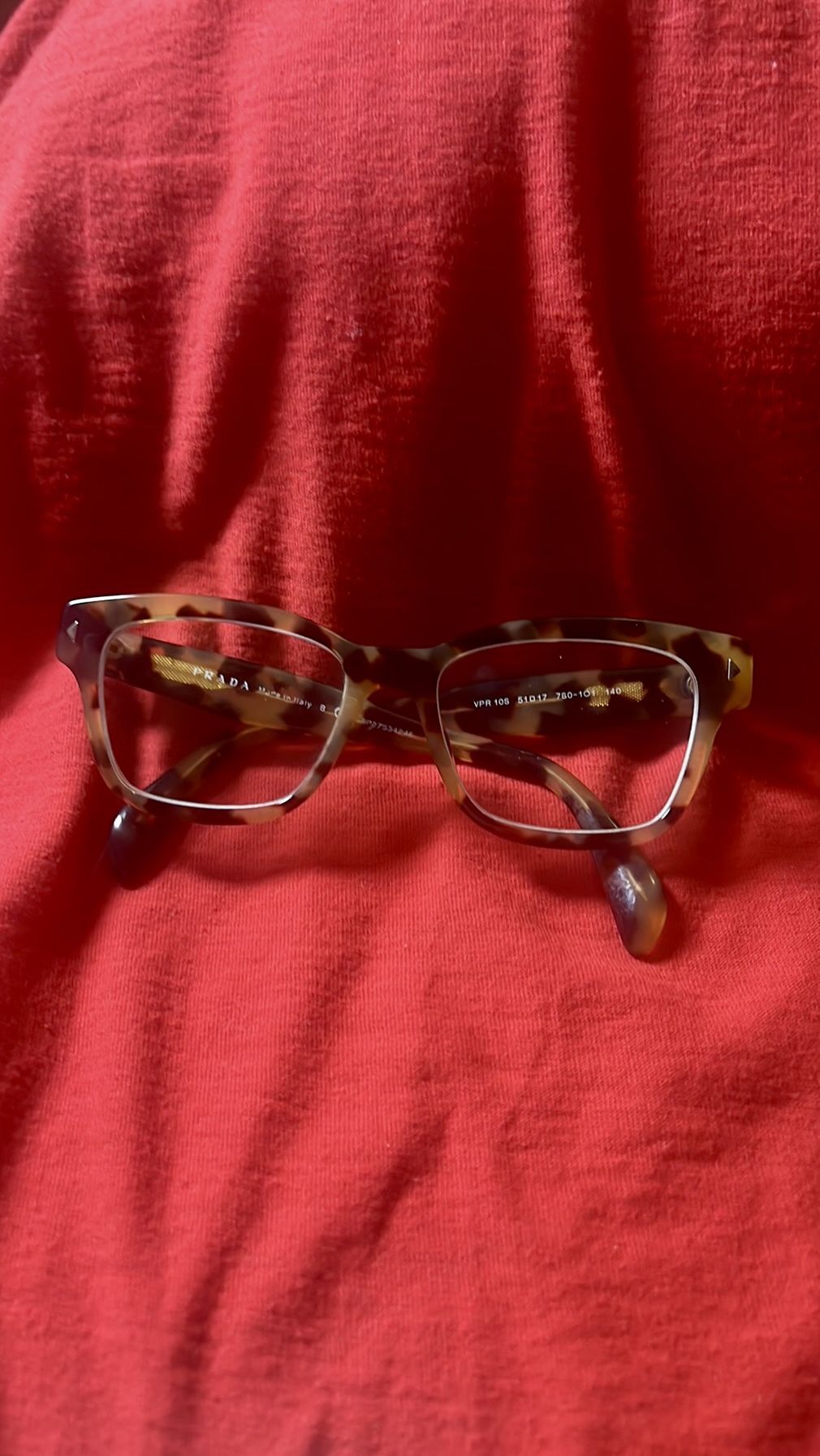 $69 Prada Tortoise Shell Frames