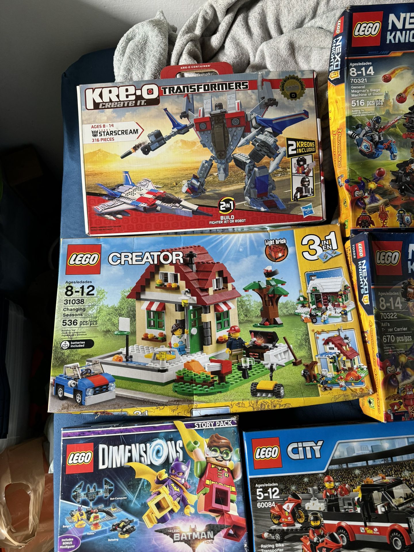 19 Lego Boxes Most Of Them Boxes Are Brand New. Make Me An Offer 