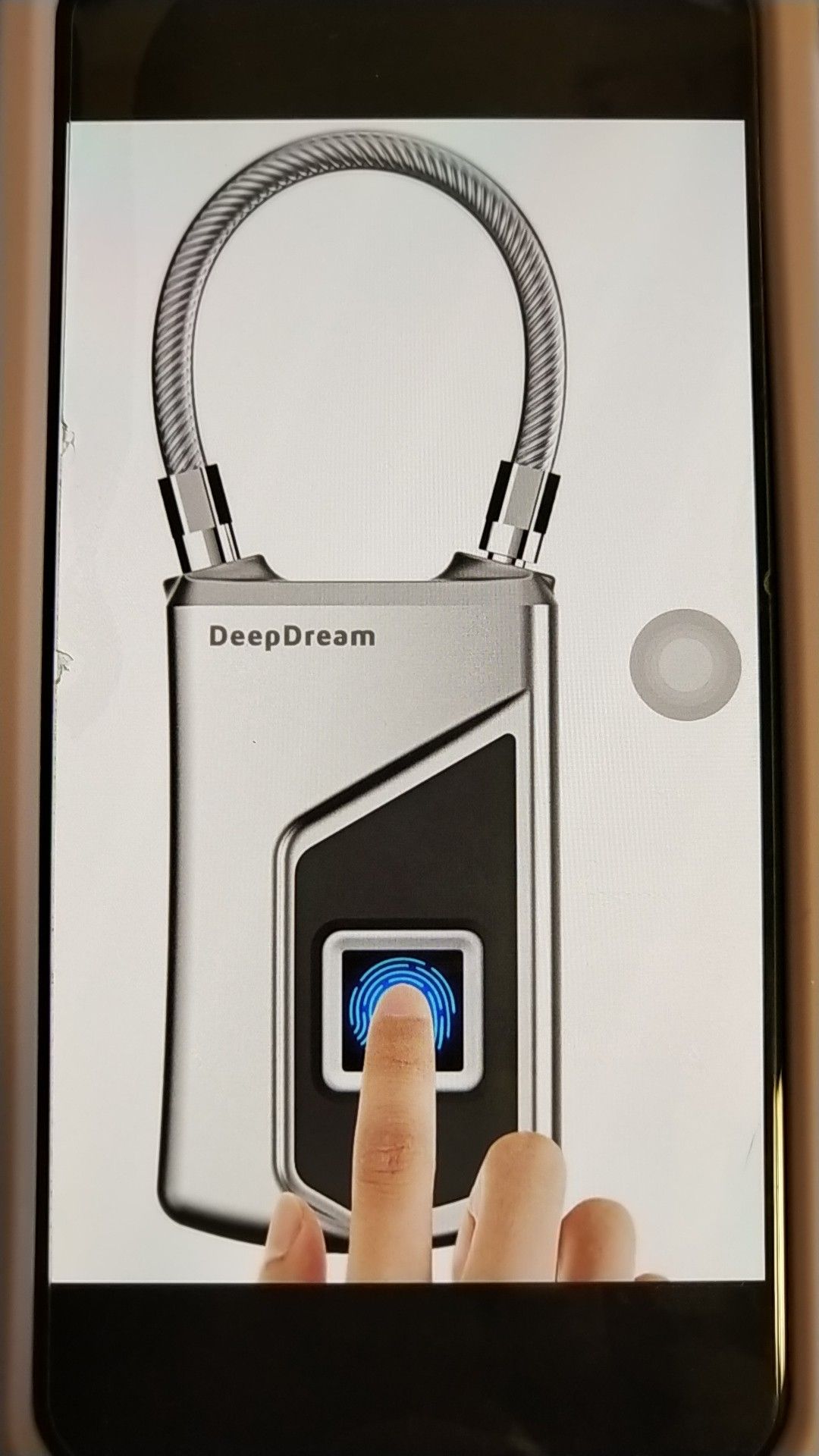 8-43 L1 Fingerprint Lock,Bag Padlock with Metal IP66 Waterproof,Suitable for Gym Locker,School Locker Lock,Backpack,Suitcase,Travel Luggage