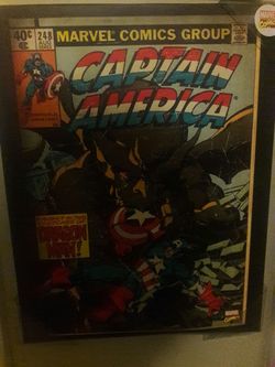 Captain America canvas