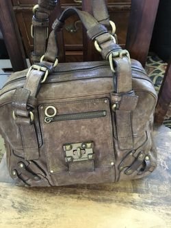 Juicy Couture light brown purse