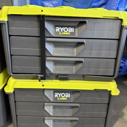 RYOBI LINK 20 in. 3-Drawer Modular Hand Tool Box