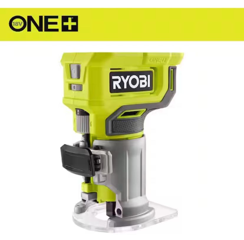RYOBI ONE+ 18V Cordless Compact Fixed Base Router (Tool Only) @Ry-562