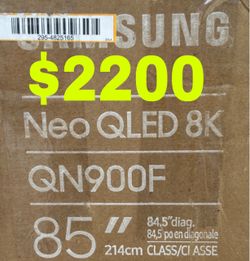 Samsung 85 8K 144Hz 4K NEO QLED LED LCD TV  model , check my profile for more models