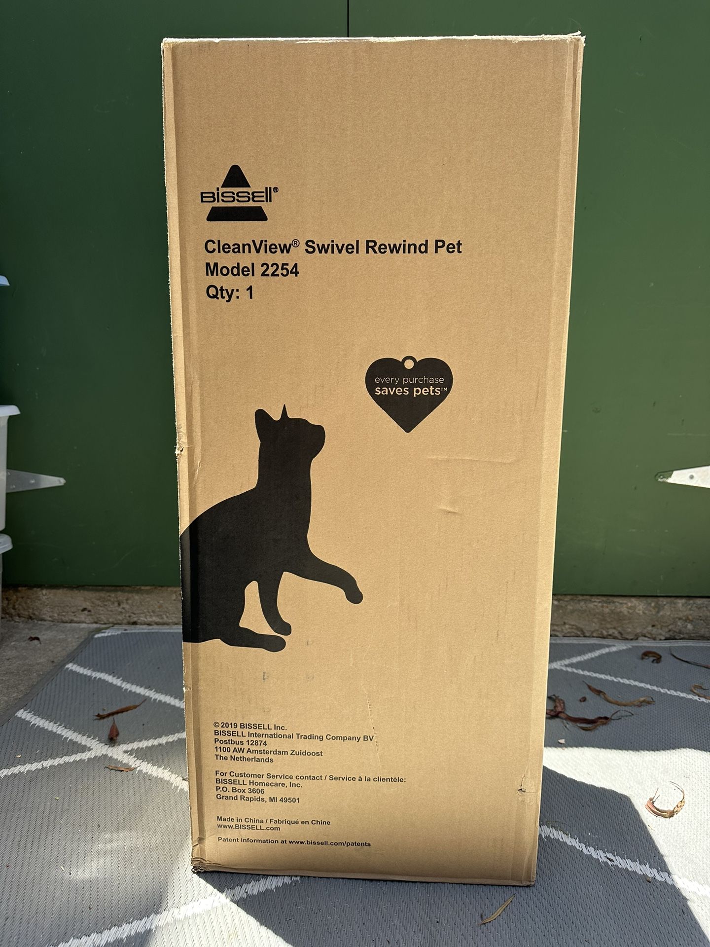 Bissell 2254 CleanView Swivel Rewind Pet