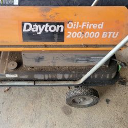 Dayton Oil-fired 200,000 BTU Heater