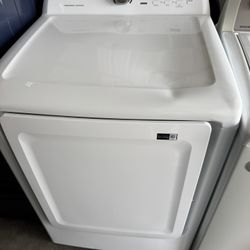 Samsung dryer electric  large load capacity working perfectly extra for delivery same day delivery and installation available