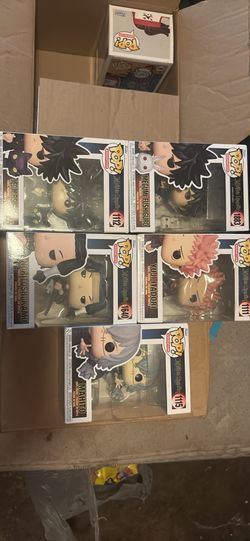 Jujustu kaisen Funko pops!