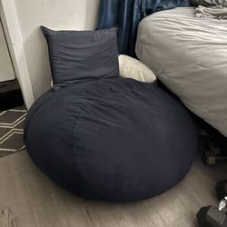Navy Bean Bag Chair