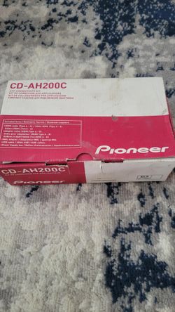 Pioneer CD- AH 200C, APP connectivity Kit,  Car adapter. 