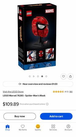 LEGO Marvel Spider-Man's Mask Set 76285