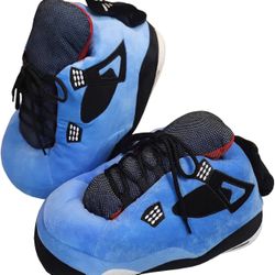New Super Fluffy Jordan Sneaker Slippers
