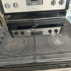 Stove Whirlpool Stainless Steel 