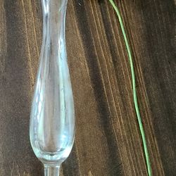 Riekes Crisa Scalloped Crystal Bud Vase