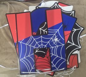 Spiderman Happy Birthday Sign