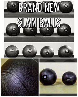 Brand New Slam Balls- 20Lb to 70Lb Balls Available!