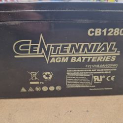 9 X 12v CB1280 Sealed Lead Acid Batteries