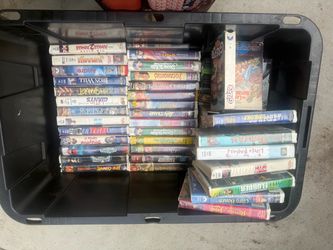 VHS disney movies