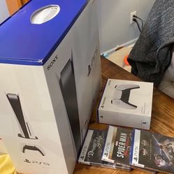 Brand New Console Disc Version 3 Game + 1 Controller Bundle