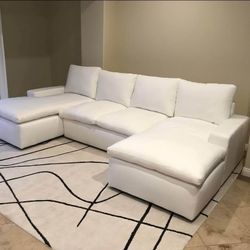 BRAND NEW BEIGE SECTIONAL CLOUD MODULAR SAME DAY DELIVERY 