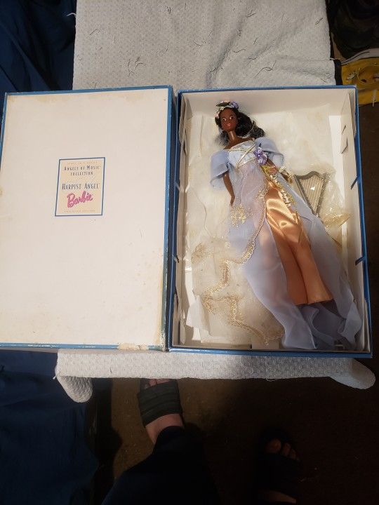 Barbie Harpist angel