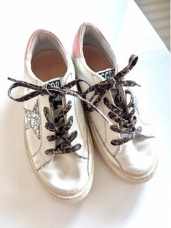 Golden Goose European shoe size 34 equals a US women's size 4