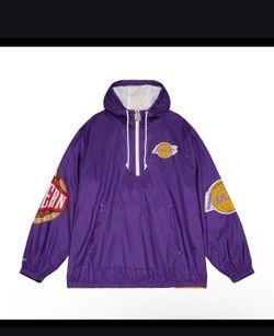 LA LAKERS WINDBREAKER PULLOVER