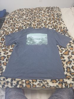 Gray Graphic T-Shirt Travel and Explore