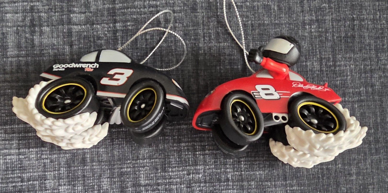 Dale And Dale Jr Christmas Ornaments