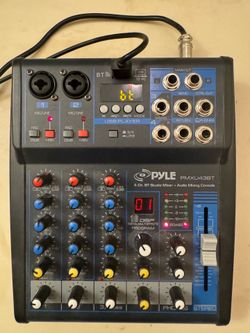 Pyle 4ch studio mixer