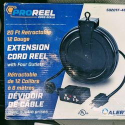 Heavy Duty Retractable Extension Cord
