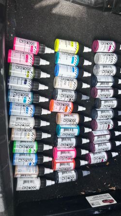 All new acrylic high flow paint