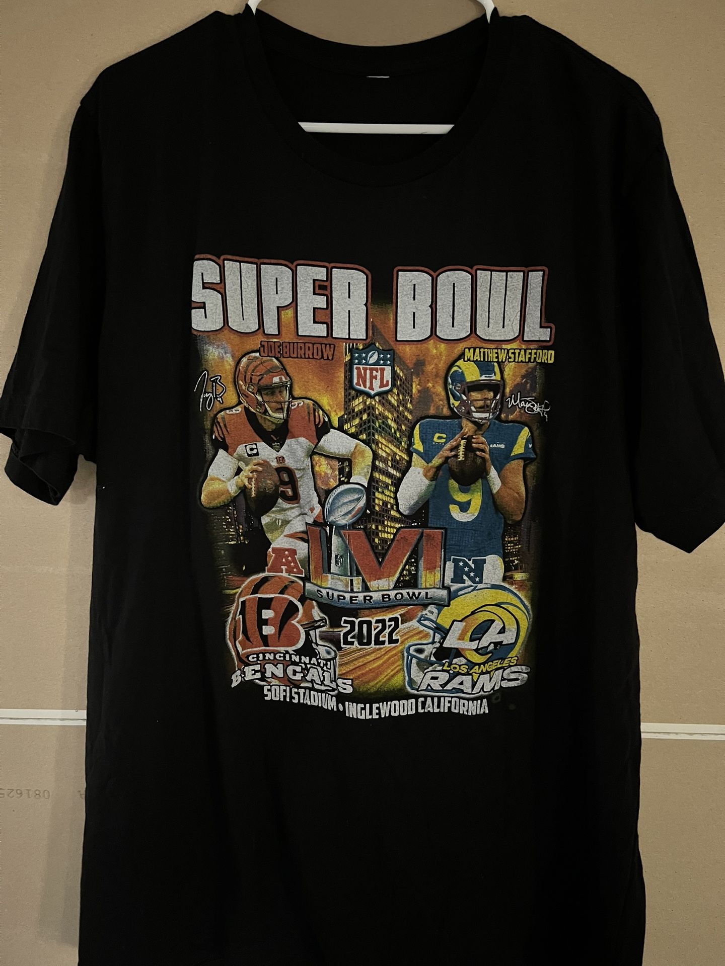 Rams Vs Bengals Super Bowl Shirt