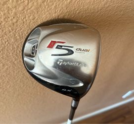 TaylorMade R5 Dual Type D Golf Driver 9.5 Stiff Flex