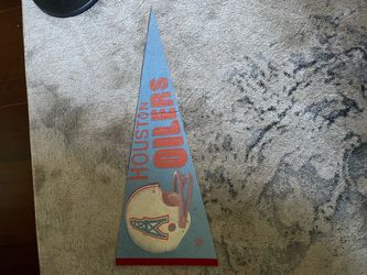 Houston Oilers pennant